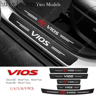 สติกเกอร์ ป้องกันรอยขีดข่วน กันน้ํา สําหรับติดตกแต่งรถยนต์ Toyota Vios