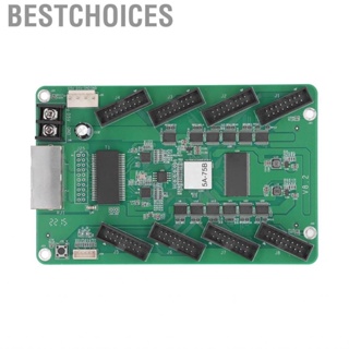 Bestchoices 5A‑75B  Receiving Card High Refreshing Rate 16 Digit Grayscale Level  Display Control 8 HUB Interfaces DC3.3‑6V for DIY Electronic Device