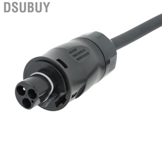 Dsubuy Solar Cable 1.5mm² AC Inverter 5m EU Plug 220V