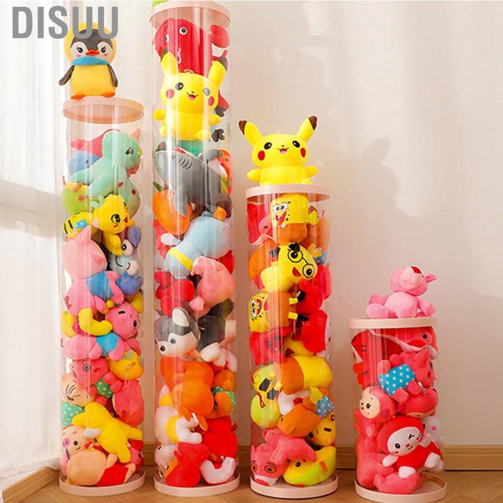 disuu-doll-storage-bucket-dustproof-children-toy-pvc-for-bedroom