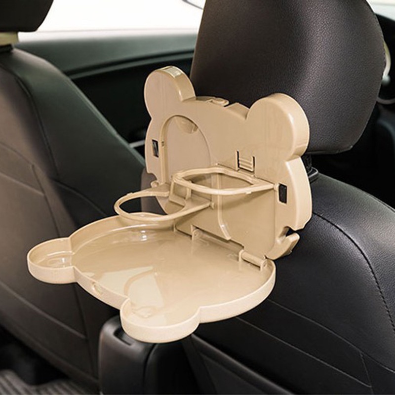 ที่เก็บของในรถ-โต๊ะวางของในรถ-เบาะหลังรถ-โต๊ะพับ-ที่วางแก้วเครื่องดื่มในรถ-โต๊ะหมี-โต๊ะ-จานเก็บของในรถ