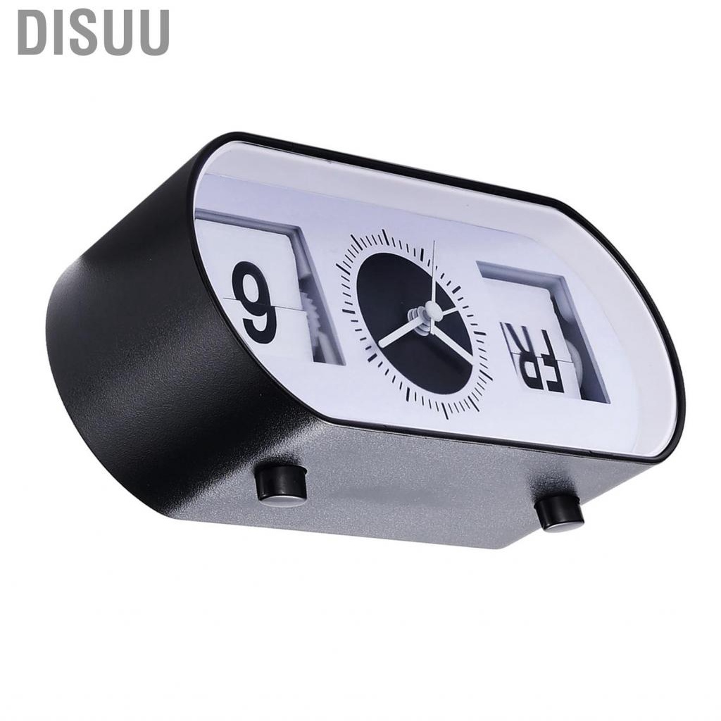disuu-modern-alarm-clock-high-accuracy-manual-flip-home-desktop-calendar-function-silent-simple-for-decoration