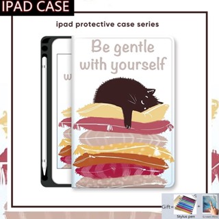 เคส พร้อมช่องใส่ปากกา สําหรับ Ipad Air 5 Ipad 10.2 10.9 Pro 9.7 10.5 11 นิ้ว 2022 2021 2020 2018 Ipad 5th 6th 7th 8th 9th 10th Generation Ipad Mini 1 2 3 4 5 6