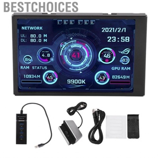 Bestchoices 3.5in IPS Mini  Easy To Install USB Connection Auto Start And Run PC
