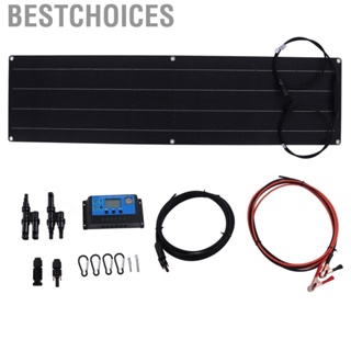 Bestchoices Flexible Solar Panel 50W  Power Supply   For Outdoor