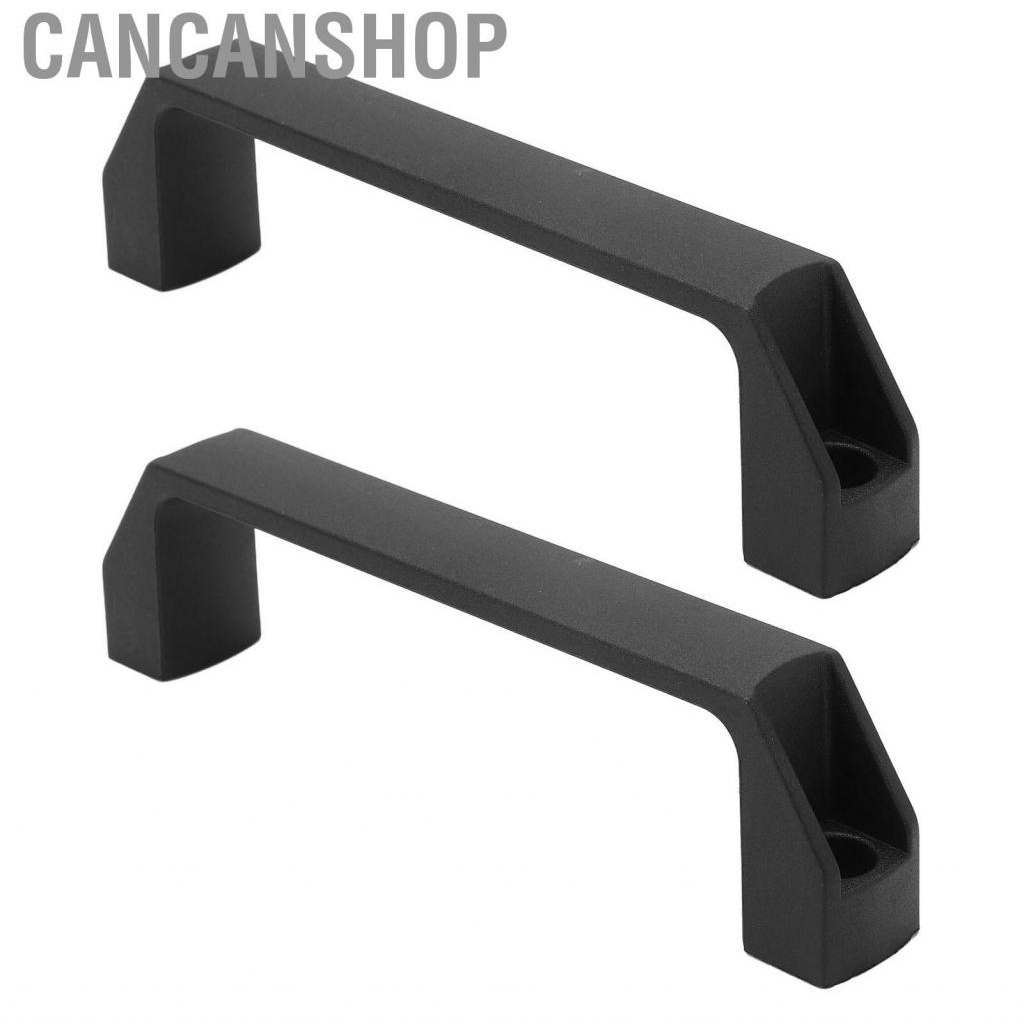 cancanshop-door-handle-pull-handles-black-nylon-2pcs-for-cabinet