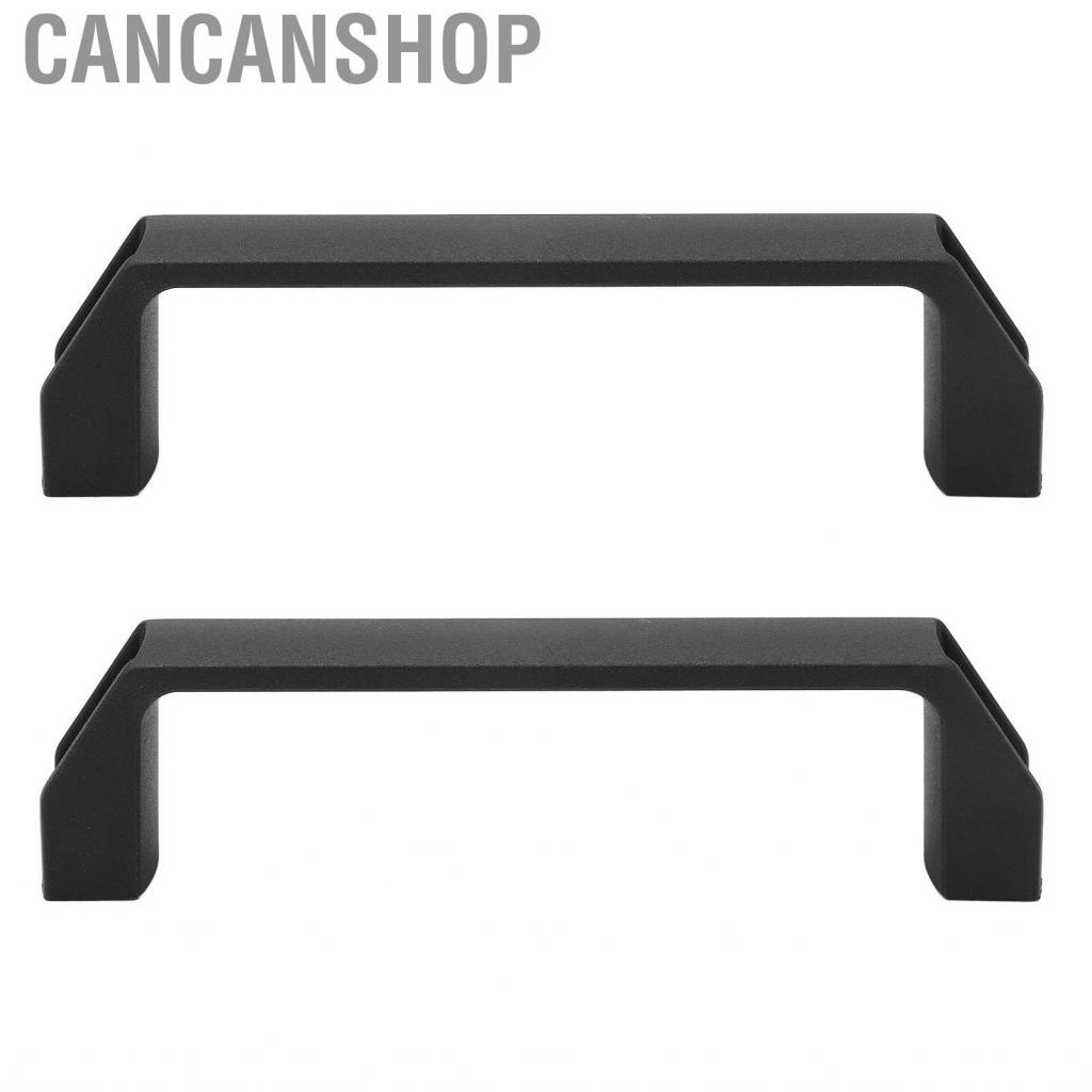cancanshop-door-handle-pull-handles-black-nylon-2pcs-for-cabinet