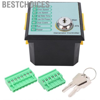 Bestchoices ASM168 Generator Controller  Genset Control Panel Module DC8.0‑45V♡