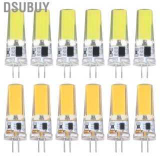Dsubuy COB Lamp Bulb  360 Degree Lighting 6 Pieces 500LM 9W 220V G4  Bulbs Long Service Life for Chandelier Ceiling Lamps