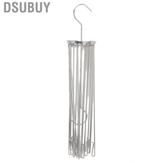 Dsubuy Clothing Hangers Umbrella Type Clothes Hanger Stainless Steel Foldable
