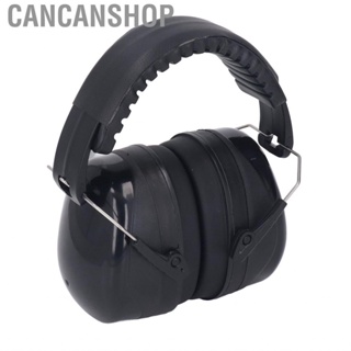 Cancanshop Ear Protection Muffs  Proof Earmuffs Noise Canceling For Shooting Black