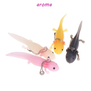 Aroma ปลายักษ์ พวงกุญแจ 1 ชิ้น นิ่ม พวงกุญแจ ยักษ์ ซาลามอนเดอร์ แกล้ง ตลก ของเล่น