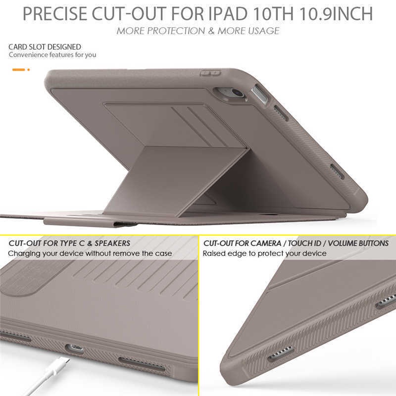 เคสฝาพับแม่เหล็ก-กันกระแทก-สําหรับ-ipad-10th-gen-10-9-นิ้ว-2022