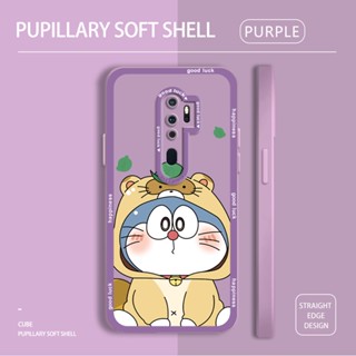 เคสนิ่ม OPPO A3S A5 A5S A7 Realme C1 A12 A12S A12E A9 2020 A59 A59S F1S A71 เคสโทรศัพท์ซิลิโคน แบบนิ่ม ลายการ์ตูนโดราเอมอน กันกระแทก ป้องกันกล้อง