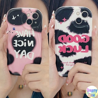 เคสโทรศัพท์มือถือ ขอบโค้ง ลายครีม หัวใจ สีดํา สําหรับ Samsung Galaxy S23 S22 S21 Plus Ultra 20 FE A53 A54 A71 A72 A73 A52S A10S A20S A21S A11 A12 M11 M12