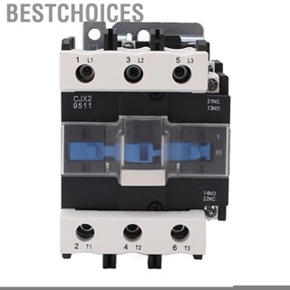 Bestchoices Electric Contactor AC Sensitive Stable Performance Control Load 220V for Power Distribution Iatrical Equipment