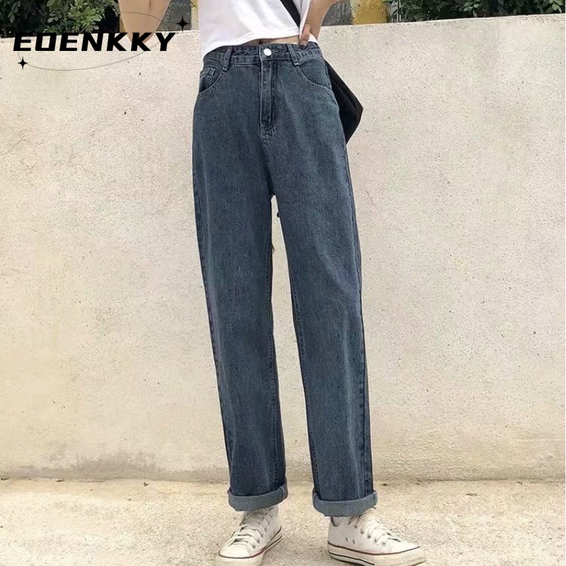 eoenkky-กางเกงขายาว-กางเกงยีสน์ผู้หญิง-ทรงหลวม-ๆ-ตรง-retro-hip-hop-pants-2023-new-style-คุณภาพสูง-korean-style-beautiful-พิเศษ-a97l840-36z230909