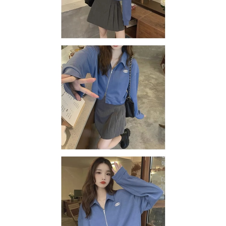 เสื้อแจ็กเก็ตกันหนาว-แต่งซิปสองหัว-ทรงหลวม-เข้ากับทุกการแต่งกาย-แฟชั่นฤดูใบไม้ผลิ-และฤดูใบไม้ร่วง-สไตล์เกาหลี-สําหรับผู้หญิง-mc-ho8i