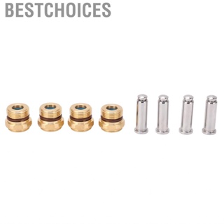 Bestchoices Joystick Handle Foot Valve  Rubber Sealing High Hardness Brass Alloy Steel Pusher Control Easy Installation for Replacement