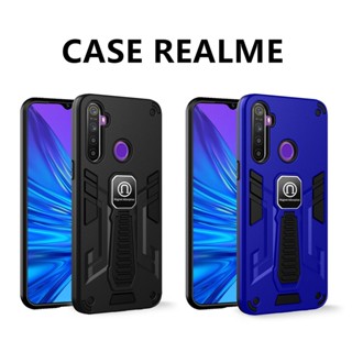 ส่งจากไทย Case Realme 5 5i 5S เคสกันกระแทก มีขาตั้ง เคสตั้งได้ เคสโทรศัพท์ realme5 Shockproof เคสมือถือ