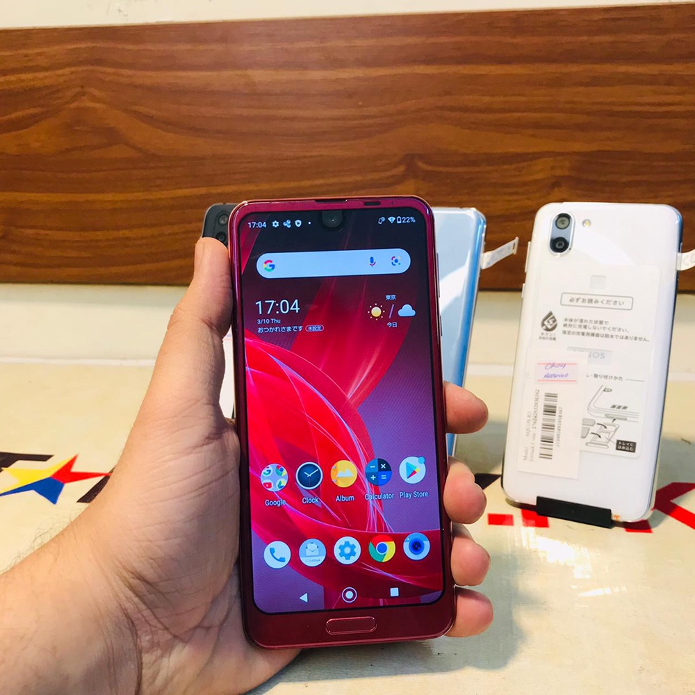 Sharp AQUOS R2 IGZO โทรศัพท์แอนดรอยด์ ปลดล็อกแล้ว Snapdragon SDM 845