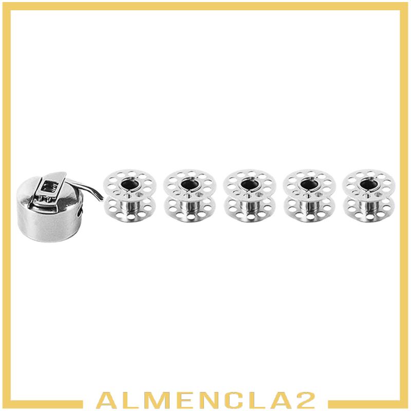 almencla2-กระสวยด้ายโลหะ-พร้อมกล่องกระสวย-สําหรับจักรเย็บผ้า-5-ชิ้น