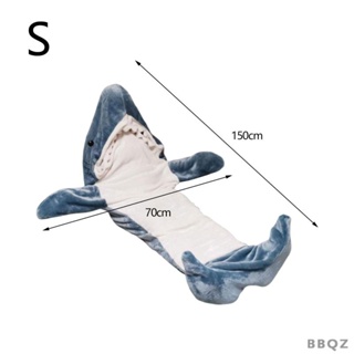[Bbqz01] ชุดนอนผ้าสักหลาด ลายฉลามสัตว์ สวมได้ สําหรับแต่งคอสเพลย์ ทุกเพศ