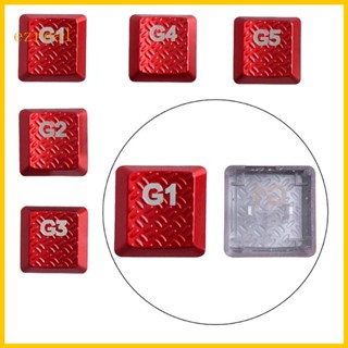 Ez ปุ่มกดคีย์บอร์ดแบ็คไลท์ G1-G5 OEM Profile สําหรับ G913 G915 DIY 5 ชิ้น