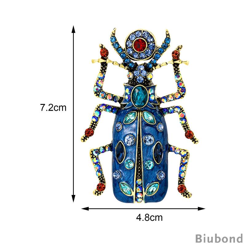 biubond-เข็มกลัด-รูปแมลงเต่าทอง-ประดับพลอยเทียม-ของขวัญ-สําหรับงานเลี้ยง