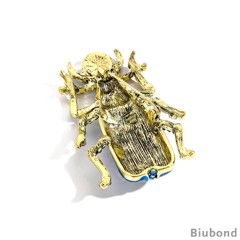 biubond-เข็มกลัด-รูปแมลงเต่าทอง-ประดับพลอยเทียม-ของขวัญ-สําหรับงานเลี้ยง