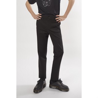 ESP กางเกงชิโน่ทรงสกินนี่ ผู้ชาย สีดำ | Skinny Chinos | 03746