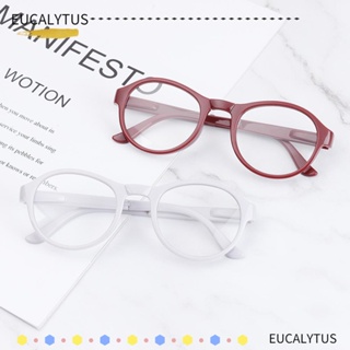 Eutus แว่นตาอ่านหนังสือ แบบพกพา พับได้ ขนาดกะทัดรัด