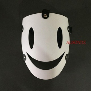 Alisondz หน้ากากคอสเพลย์ หน้ากากพลาสติก สีขาว พร็อพปาร์ตี้ หน้ากากคอสเพลย์ Tenkuu Shinpan การบุกรุกสูง