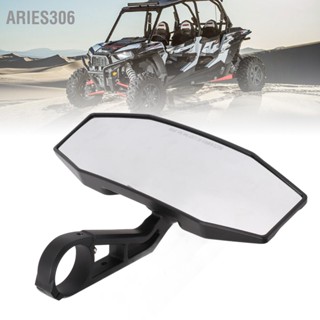 Aries306 ATV ด้านหลังกระจก Splash Proof ปรับได้สำหรับ Polaris RZR 4 800 2010-2014