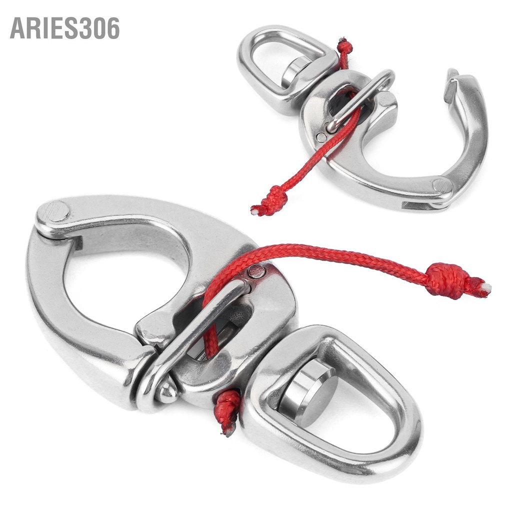 aries306-เรือ-fast-eye-snap-hook-316-สแตนเลส-360-การหมุนความแข็งสูงสำหรับเรือยอชท์-รถบรรทุก-รถยนต์-อพาร์ทเมนท์-rv