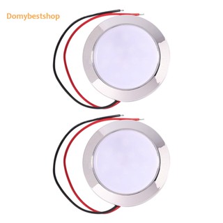 [Domybestshop.th] โคมไฟโดม LED 1.8W IP65 12V 24 SMT กันน้ํา สําหรับรถคาราวาน รถบ้าน เรือ