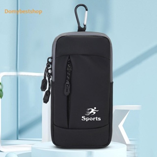 [Domybestshop.th] กระเป๋าหนัง PU กันน้ํา น้ําหนักเบา ระบายอากาศ กันขโมย อุปกรณ์เสริม สําหรับวิ่ง เล่นกีฬา