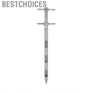 Bestchoices Soil Probe Sampling Tube Rotation Handle 0.54m Precise And Accurate Rust