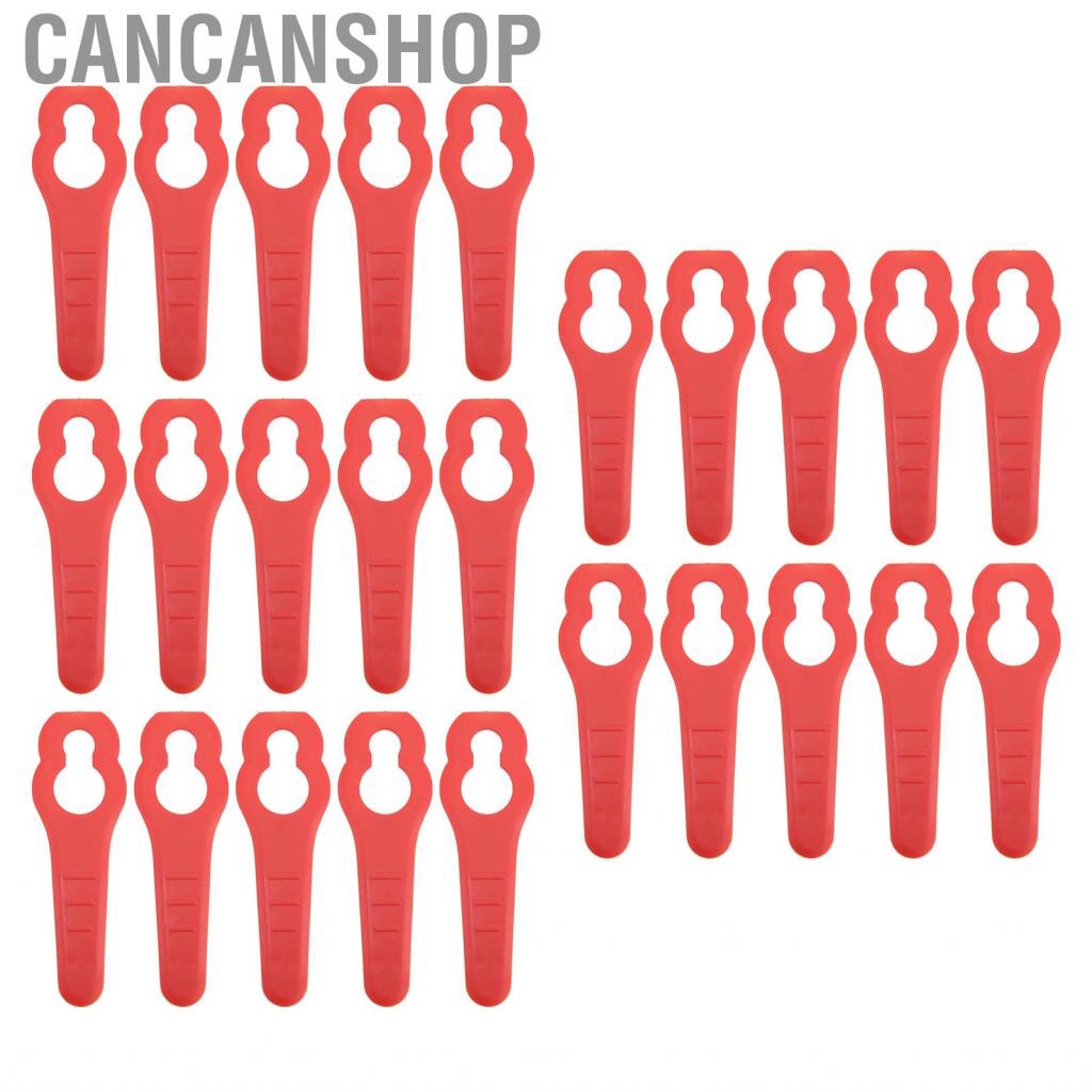 cancanshop-50pcs-plastic-trimmer-blades-grass-replacement-cutting-accessories