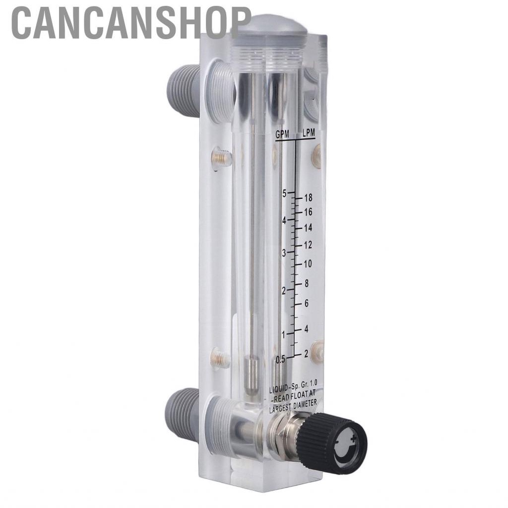 cancanshop-flowmeter-panel-type-acrylic-transparent-adjustable-fluid-meter-for