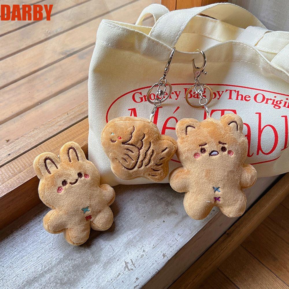 darby-พวงกุญแจ-จี้ตุ๊กตากระต่ายไทยากิ-หมีน่ารัก-ห้อยกระเป๋า