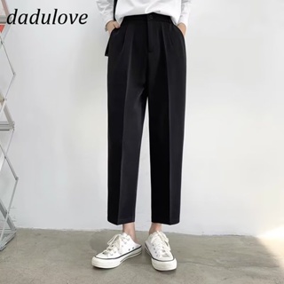 DaDulove💕 New American Ins High Street Thin Casual Pants Niche High Waist Straight Pants Large Size Trousers
