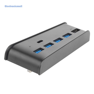 [ElectronicMall01.th] ฮับ USB 6 in 1 พร้อม 5 USB A + 1 พอร์ต USB C สําหรับ PS5 PS5 Digital Edition