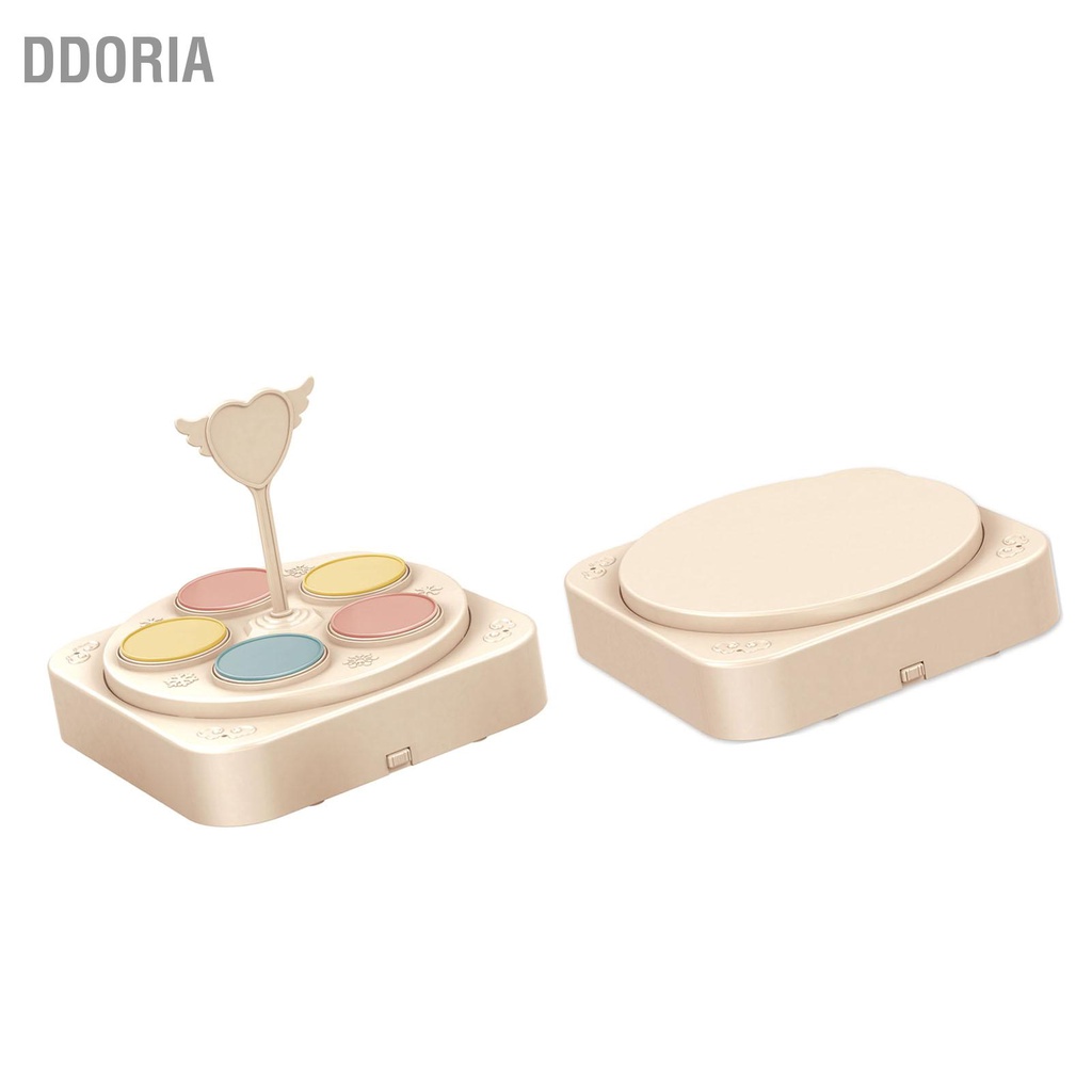 ddoria-หมุนเครื่องขนมหวานหมุนอัตโนมัติแสดงขนมตาราง-cupcake-ยืนแสดงตารางถาดแกว่งสำหรับงานเลี้ยงวันเกิด