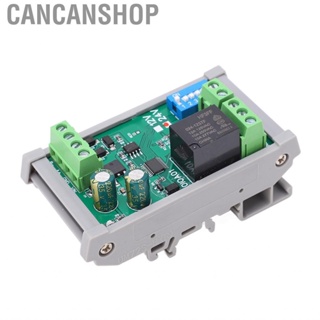 Cancanshop Relay Board  1 Channel Module Selectable Baud Rate TVS  Surge Protection for Industrial Automation