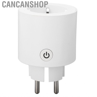 Cancanshop Power Socket WiFi Outlet Plug Receptacle Timing Function EU 100‑250V