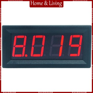 Aotoo แอมมิเตอร์ดิจิทัล 0 56 4 หลัก หน้าจอ LED สีแดง สําหรับ DC 0-9 999A 10A 4-30V
