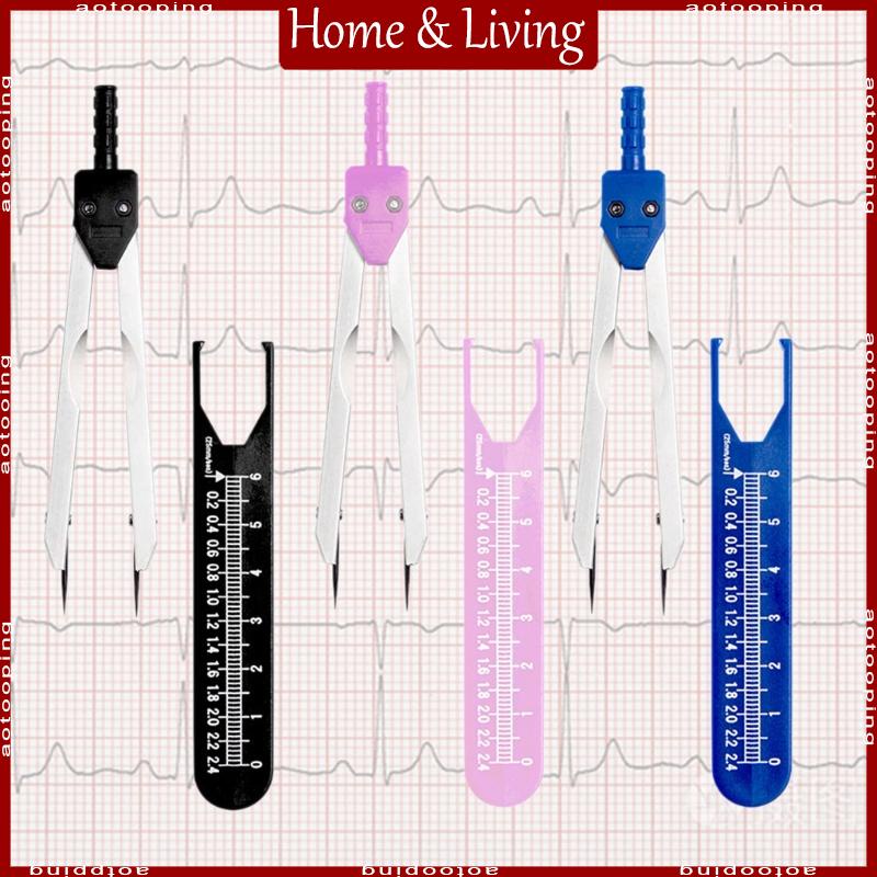 aotoo-ekg-ecg-คาลิปเปอร์-คาลิปเปอร์-ตัวแบ่งอิเล็กโทรด-ecg-พร้อมไม้บรรทัด-คาลิปเปอร์-ecg-เครื่องมือวัด-ไดร์ฟ-อิเล็กโตรการ์ด