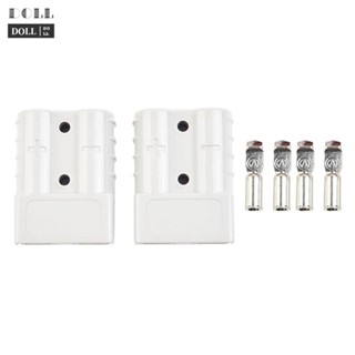 ⭐24H SHIPING ⭐Easy to Use White Anderson Plug Cable Terminal Battery Power Connector 2X Bundle