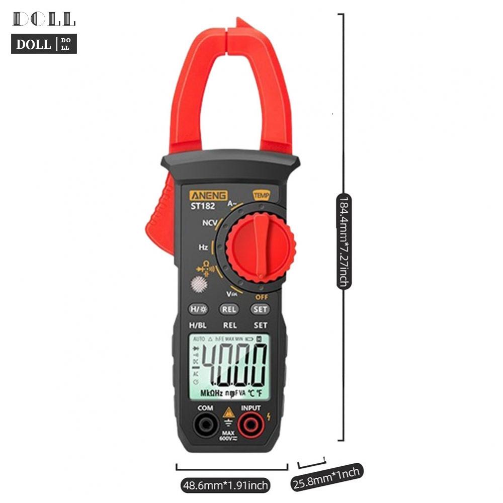 24h-shiping-st182-digital-clamp-multimeter-high-definition-backlight-automatic-shutdown